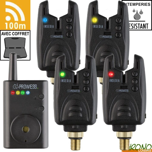 Coffret Prowess Centrale 4 Détecteurs Insedia 3 Coffret Prowess Centrale 4 Détecteurs Insedia