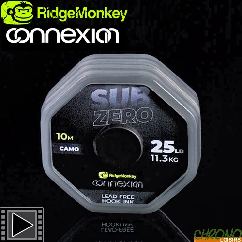 Tresse RidgeMonkey Connexion SubZero Lead Free 25lbs 10m 3 Tresse RidgeMonkey Connexion SubZero Lead Free 25lbs 10m