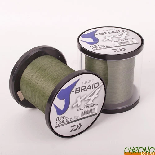 Tresse Daiwa Jbraid 4 Brins 1350m 3 Tresse Daiwa Jbraid 4 Brins 1350m