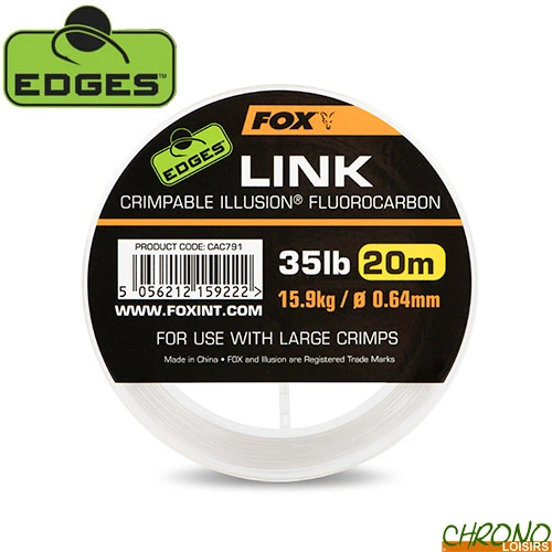 Fluorocarbon Fox Edges Link Illusion 20m 3 Fluorocarbon Fox Edges Link Illusion 20m