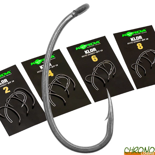 Hameçon Korda Klor (par 10) 3 Hameçon Korda Klor (par 10)
