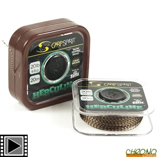 Tresse Carp Spirit Herculine Camo Brown 20m 20lbs 3 Tresse Carp Spirit Herculine Camo Brown 20m 20lbs