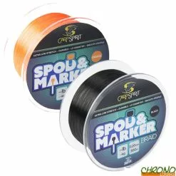 Tresse Carp Spirit Spod & Marker 0.20mm 300m Black + Orange