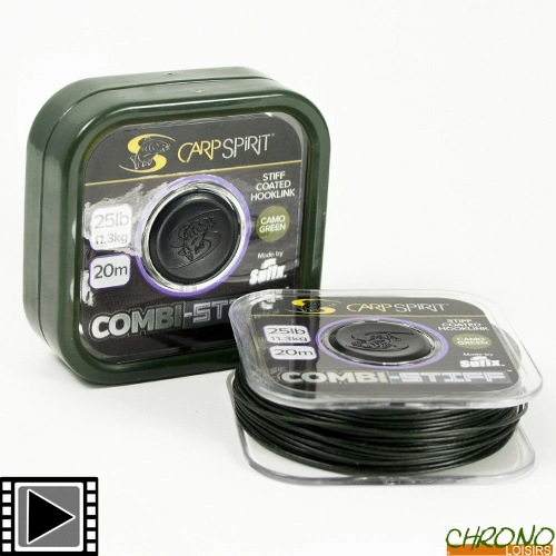 Tresse Carp Spirit Combi Stiff Camo Green 20m 25lbs 3 Tresse Carp Spirit Combi Stiff Camo Green 20m 25lbs