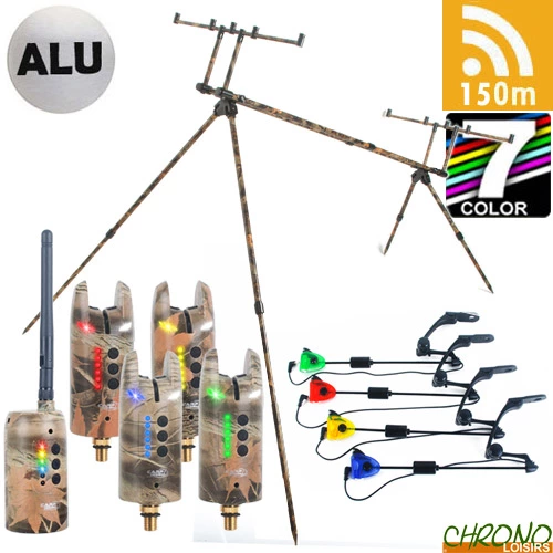 Pack Détection Carp Design Bank Pod Darkness 4D Camo Blade 3 Pack Détection Carp Design Bank Pod Darkness 4D Camo Blade