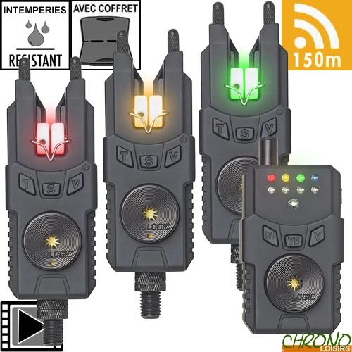 Coffret Prologic Centrale 3 Détecteurs Custom SMX MKII 3 Coffret Prologic Centrale 3 Détecteurs Custom SMX MKII