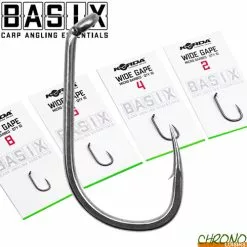 Hameçon Korda Basix Wide Gape (par 10)
