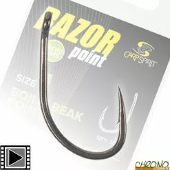 Hameçon Carp Spirit Razor Boilie Beak Point (par 10)