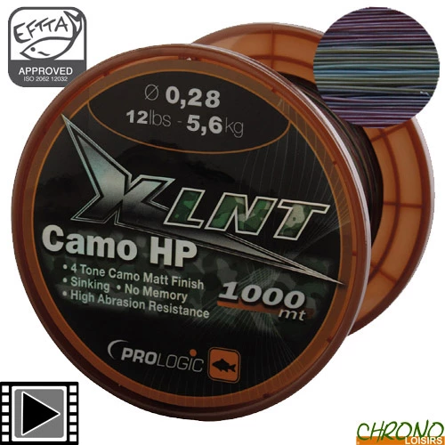 Nylon Prologic XLNT Camo HP 1000m 3 Nylon Prologic XLNT Camo HP 1000m