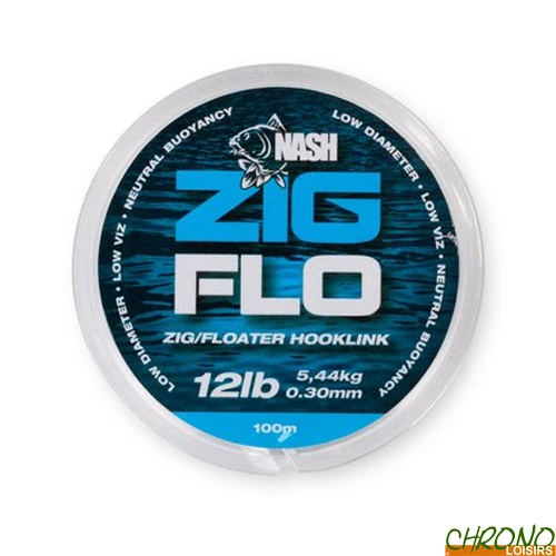 Nash TT Monofilament Nash Zig Flo 0.35mm 100m 3 Nash TT Monofilament Nash Zig Flo 0.35mm 100m