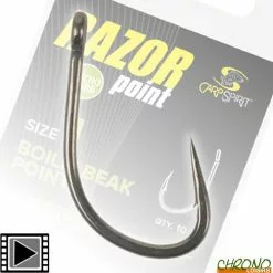 Hameçon Carp Spirit Razor Continental Xtra Strong (par 10)