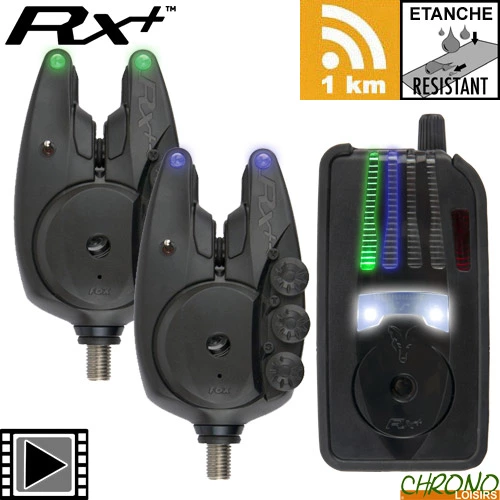 Coffret Fox Centrale 2 Détecteurs Micron Rx+ 3 Coffret Fox Centrale 2 Détecteurs Micron Rx+