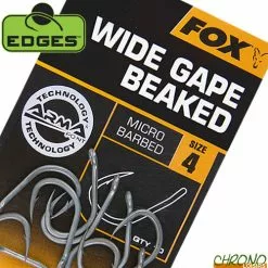 Hameçon Fox Edges Armapoint Wide Gape Beaked (par 10)