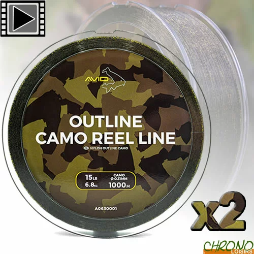 Nylon Avid Carp Outline Camo 0.33mm 1000m (les 2) 3 Nylon Avid Carp Outline Camo 0.33mm 1000m (les 2)