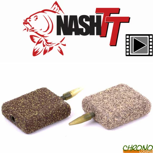 Nash TT Plomb Nash In-Line Flat Square 3 Nash TT Plomb Nash In-Line Flat Square