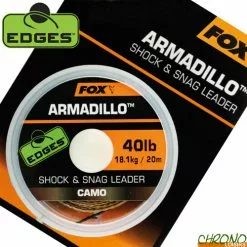 Tresse Fox Armadillo Camo Shock & Snag Leader 20m