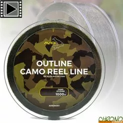 Nylon Avid Carp Outline Camo 1000m