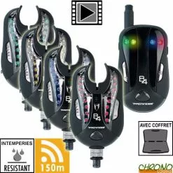 Coffret Prowess Centrale 4 Détecteurs Lithium B4 Lipo