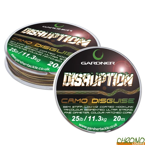 Tresse Gardner Disruption 25lbs 20m 3 Tresse Gardner Disruption 25lbs 20m