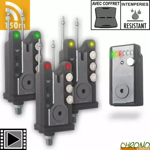 Coffret Prowess Centrale 3 Détecteurs Absolum 3 Coffret Prowess Centrale 3 Détecteurs Absolum