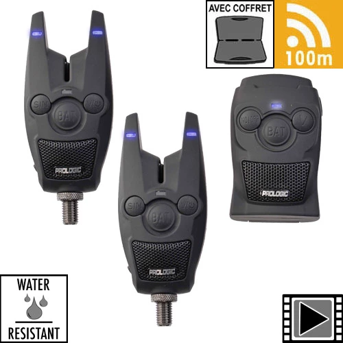 Coffret Prologic Centrale 2 Détecteurs BAT+ Bleu 3 Coffret Prologic Centrale 2 Détecteurs BAT+ Bleu