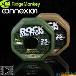 Tresse RidgeMonkey Connexion Rock Bottom Soft Coated Camo 25lbs 10m