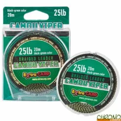 Tresse Extra Carp Camou Viper Black & Green 20m