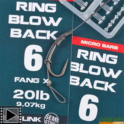 Nash TT Bas De Ligne Nash Ring Blow Back Rig 3 Nash TT Bas De Ligne Nash Ring Blow Back Rig