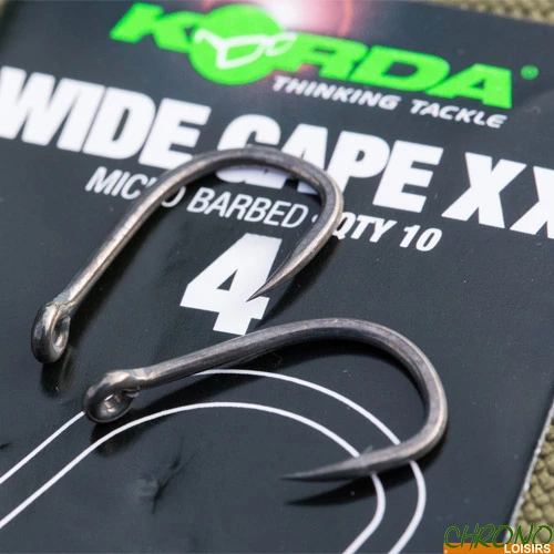 Hameçon Korda Wide Gape XX (par 10) 3 Hameçon Korda Wide Gape XX (par 10)