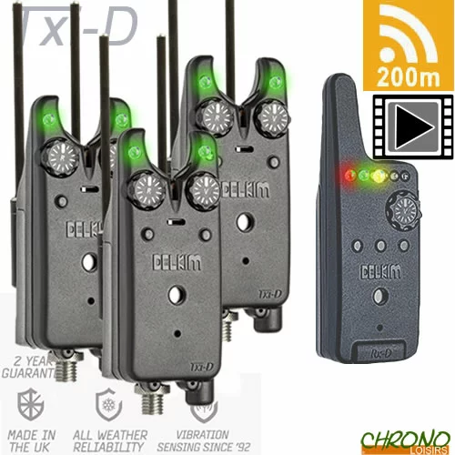 Pack Delkim New Txi-D 3D Vert Safe-D Carbon Snag Bars 3 Pack Delkim New Txi-D 3D Vert Safe-D Carbon Snag Bars