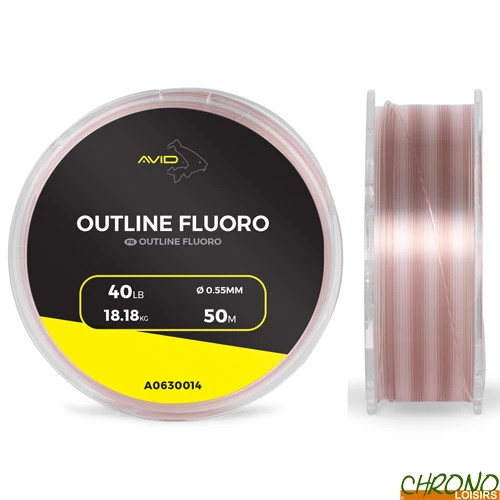 Fluorocarbon Avid Carp Outline Fluoro 50m 0.55mm 3 Fluorocarbon Avid Carp Outline Fluoro 50m 0.55mm