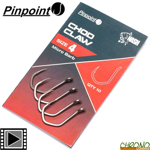 Nash TT Hameçon Nash Chod Claw (par 10) 3 Nash TT Hameçon Nash Chod Claw (par 10)