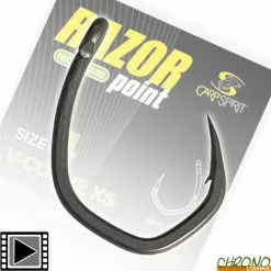 Hameçon Carp Spirit Razor V-Curve XS