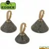 Back Lead Fox Downrigger Back Weights (par 3)