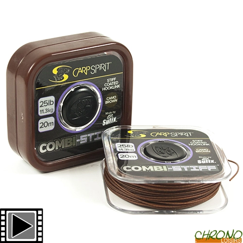 Tresse Carp Spirit Combi Stiff Camo Brown 20m 25lbs 3 Tresse Carp Spirit Combi Stiff Camo Brown 20m 25lbs
