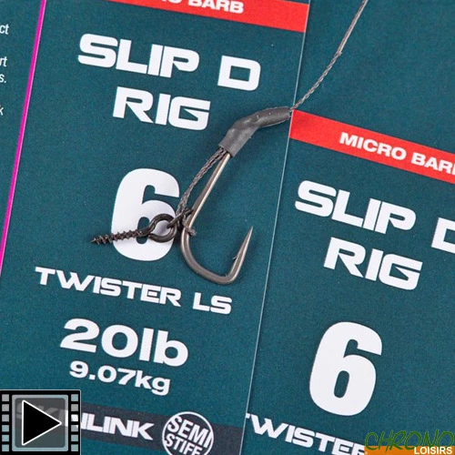 Nash TT Bas De Ligne Nash Slip D Rig 3 Nash TT Bas De Ligne Nash Slip D Rig