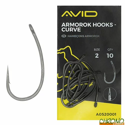 Hameçon Avid Carp Armorok Curve (par 10) 3 Hameçon Avid Carp Armorok Curve (par 10)